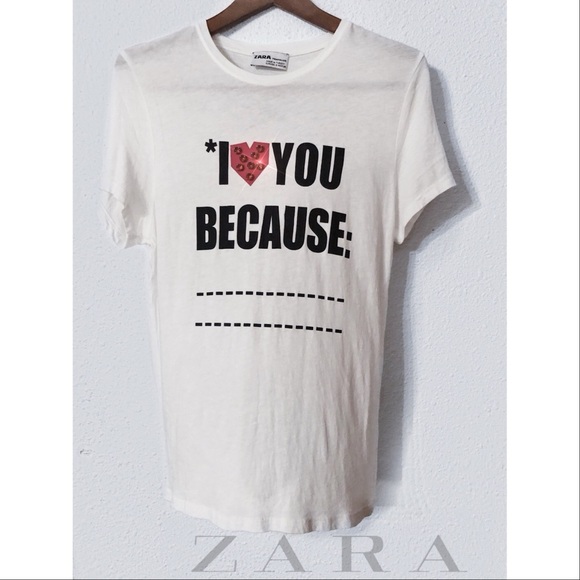 Zara trafaluc embellished graphic tee - Picture 3 of 7